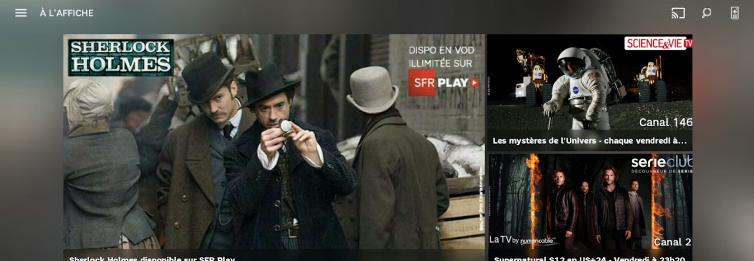 SFR-Homepage